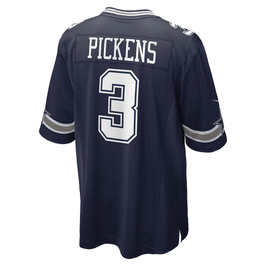 D.Cowboys #3 George Pickens Navy Vapor F.U.S.E. Limited Jersey Stitched American Football Jerseys