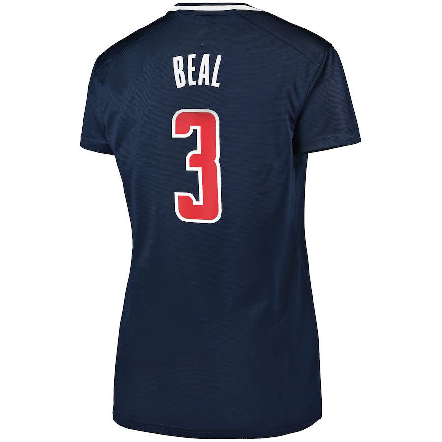 W.Wizards #3 Bradley Beal Fanatics Branded Women's Fast Break Player Jersey Statement Edition Navy Stitched American Basketball Jersey