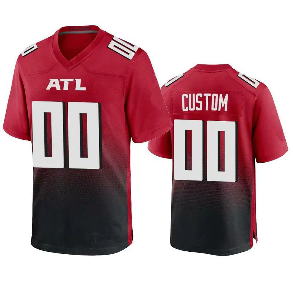 Custom A.Falcons Stitched American Embroidered Personalize Any Name and Number Stitched Football Jerseys