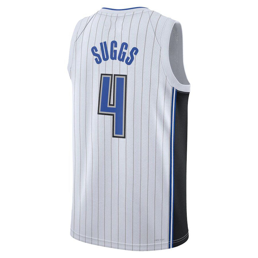 O.Magic #4 Jalen Suggs Unisex 2022-23 Swingman Jersey Association Edition White Stitched American Basketball Jersey