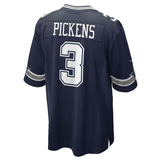 D.Cowboys #3 George Pickens Navy Vapor F.U.S.E. Limited Jersey Stitched American Football Jerseys